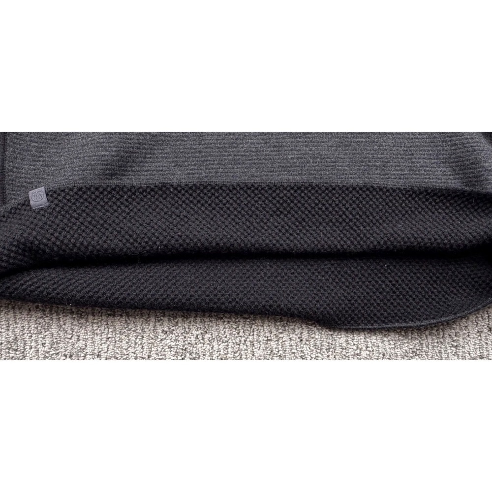 Lululemon Sweater Womens Size 10 Gray Crewneck Ribbed Knit‎ Long Sleeve Pullover - Picture 3 of 7